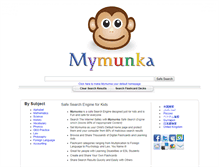 Tablet Screenshot of mymunka.com